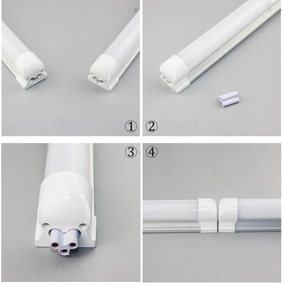 Bóng Đèn LED Tuýp T8 2FT 20W Sáng Trắng V-Shape