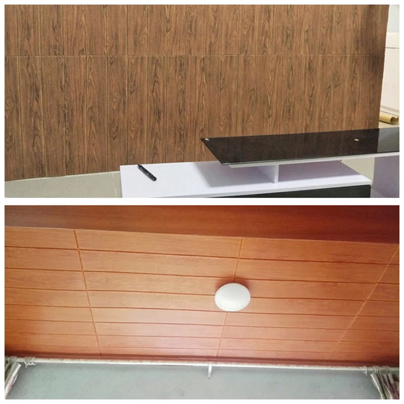 3D Wall Edge Strip Stickers Self Adhesive Waterproof PVC Baseboard Corner Waist Line Sticker Wall Trim Line Skirting Border