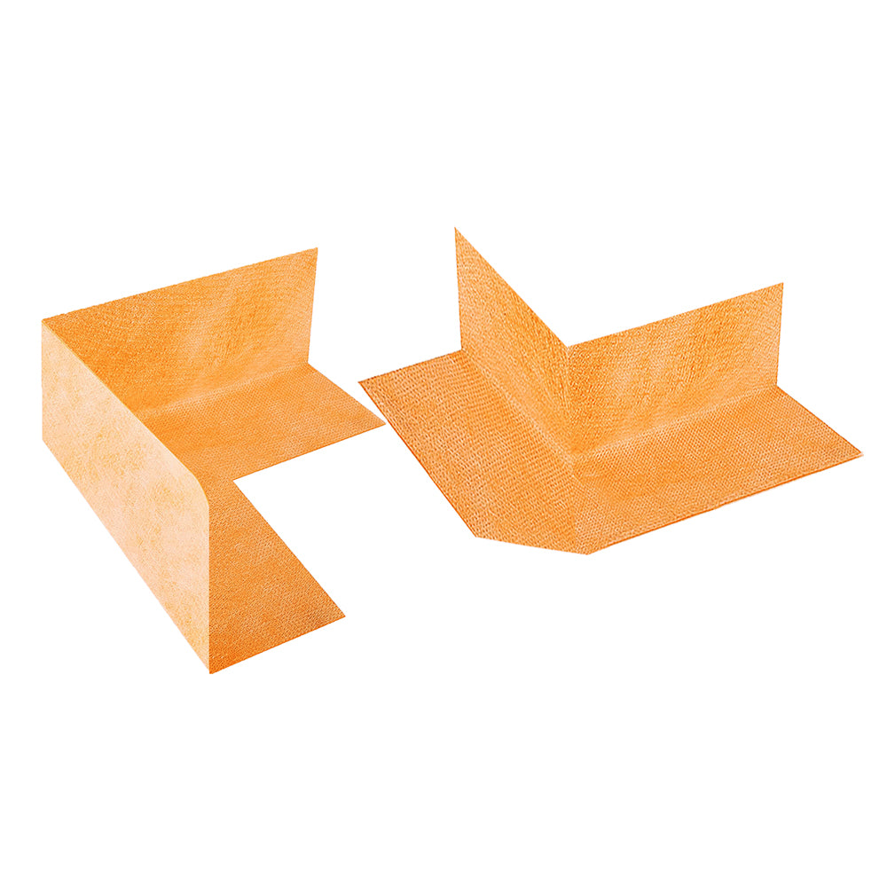 Seamless waterproof membrane in corner form for bathtub, shower, bathroom 