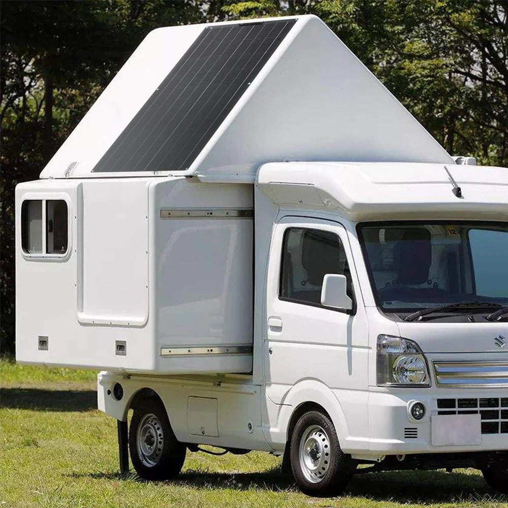 600W Solar Panel Kit Flexible Monocrystalline Cell 18 Volts 120 Watts Solar Panels 12V 24V Battery Charger For Home RV Caravan