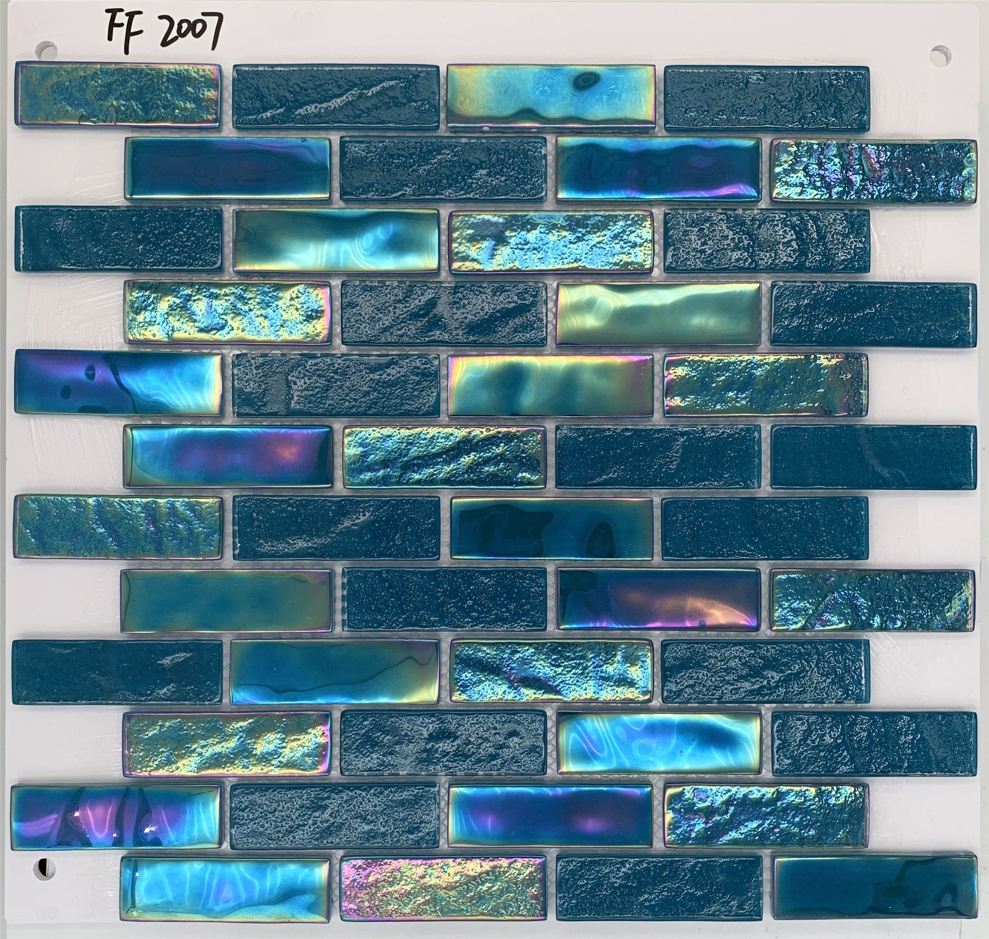 China long striped glass mosaic tiles 