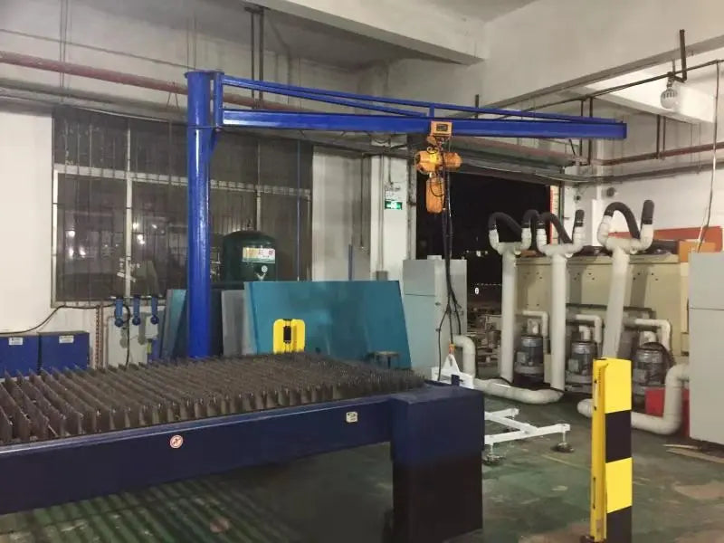 Factory Direct Jib Handling Piedra Elevador Wholesale Sheet Metal Cantilever Crane Vacuum Stone Suction Lifter Steel Pump