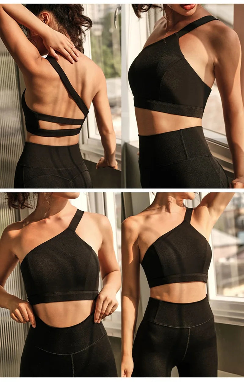 Cloud Hide Sexy Backless Women's Sports Bra for Gym Yoga