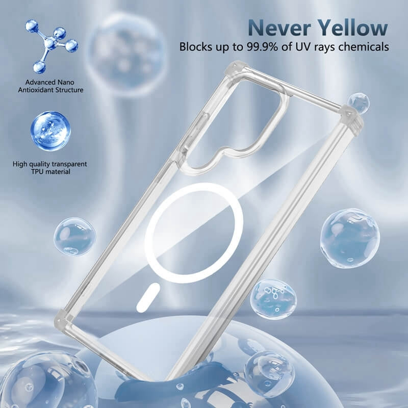 Ốp lưng điện thoại bảo vệ từ tính bán chạy cho S22 Ultra và S24 Ultra, Vỏ Funda được ưa chuộng.