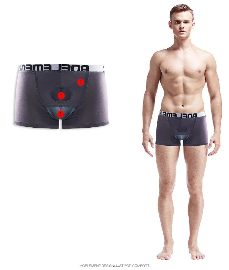 Quần Lót Nam Modal Thoáng Mát Tách Vùng L-5XL