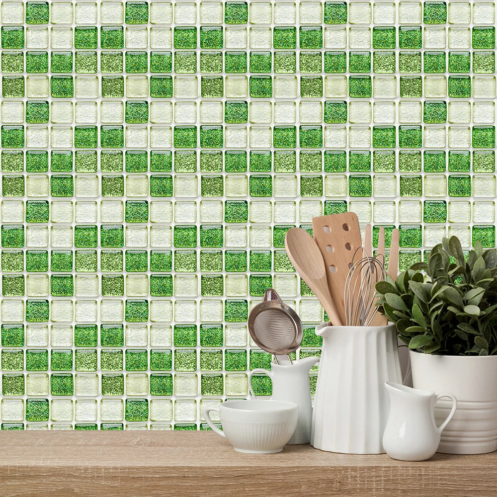 Decal Dán Tường 3D Đá Cẩm Thạch Chống Thấm 10 Miếng - Daisan Mart