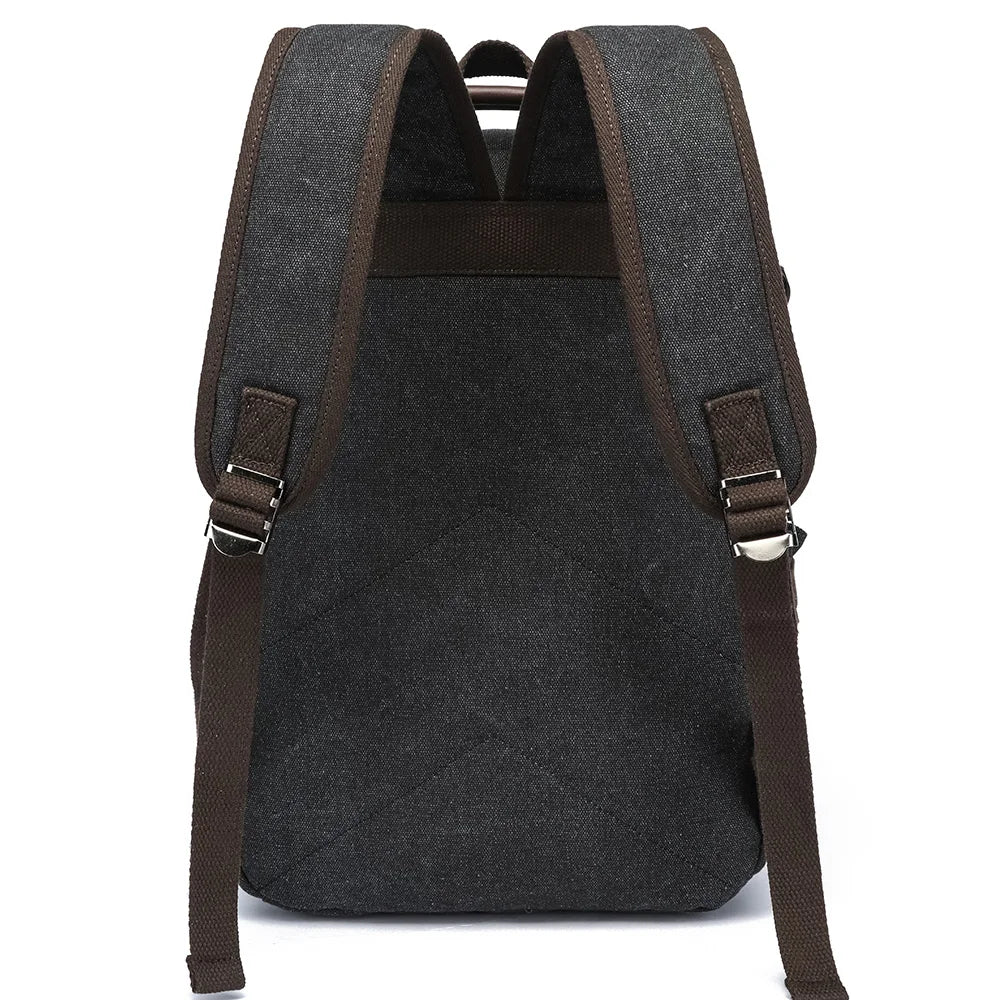 Balo Laptop Canvas Tùy Chỉnh Logo Đa Năng Cho Nam - Daisan Mart