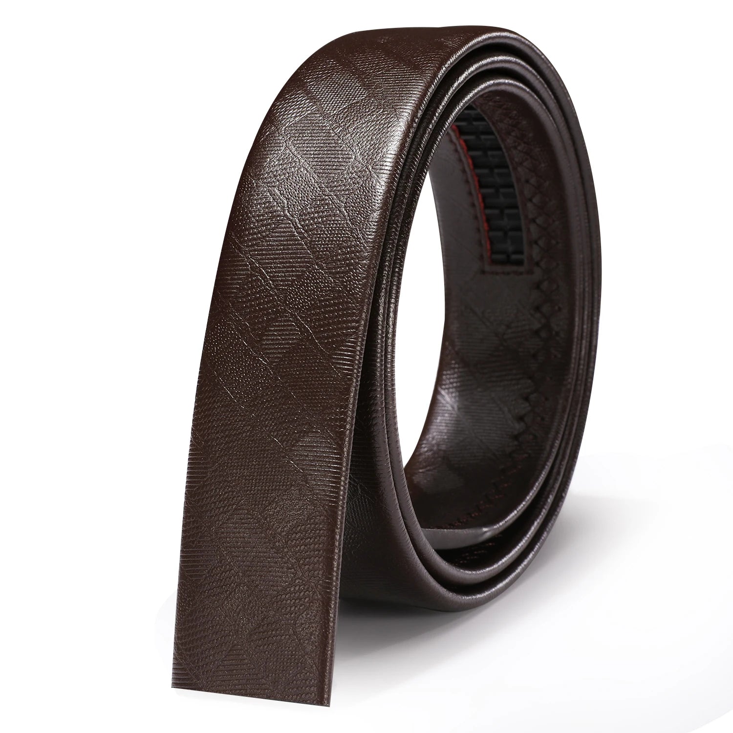Men's Multi-Color Leather Belt 3.5cm With Automatic Buckle