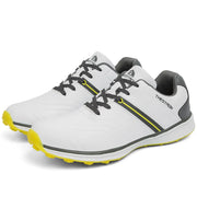 Men's Lightweight Leather Shoes Custom Made for Golf &amp; Outdoor Badminton