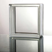 High quality, durable, super transparent fireproof hollow glass brick for outdoor and exterior wall window decoration 