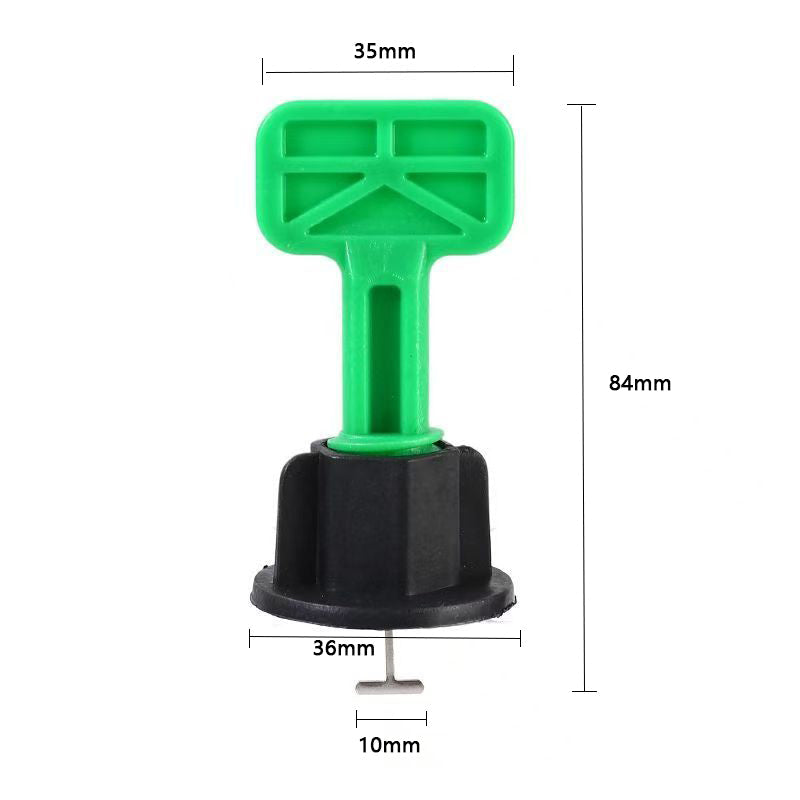 Plastic tile positioning base factory price T-lock tile balancing system for floors and walls 