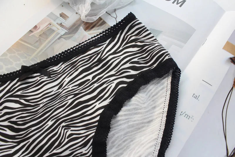 Kawaii Women's Underwear 5 Cute Animal Patterns