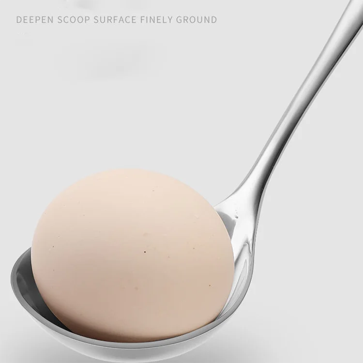 Muỗng Inox 304 Dài Cao Cấp Mạ Vàng/Bạc Cho Nhà Hàng