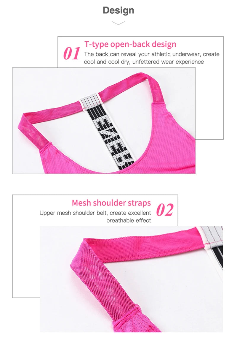 Áo Gym Nữ Thoáng Mát Lưng Hở Chữ Cá Tính - Daisan Mart