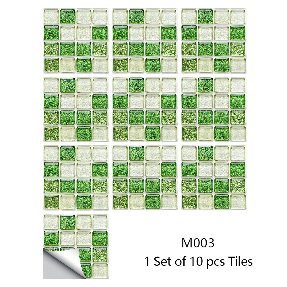 Decal Dán Tường 3D Đá Cẩm Thạch Chống Thấm 10 Miếng - Daisan Mart