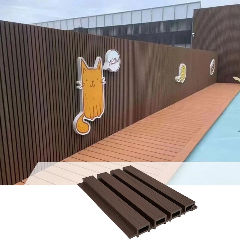 Ultra Durable UV Resistant WPC Outdoor Wall Panels