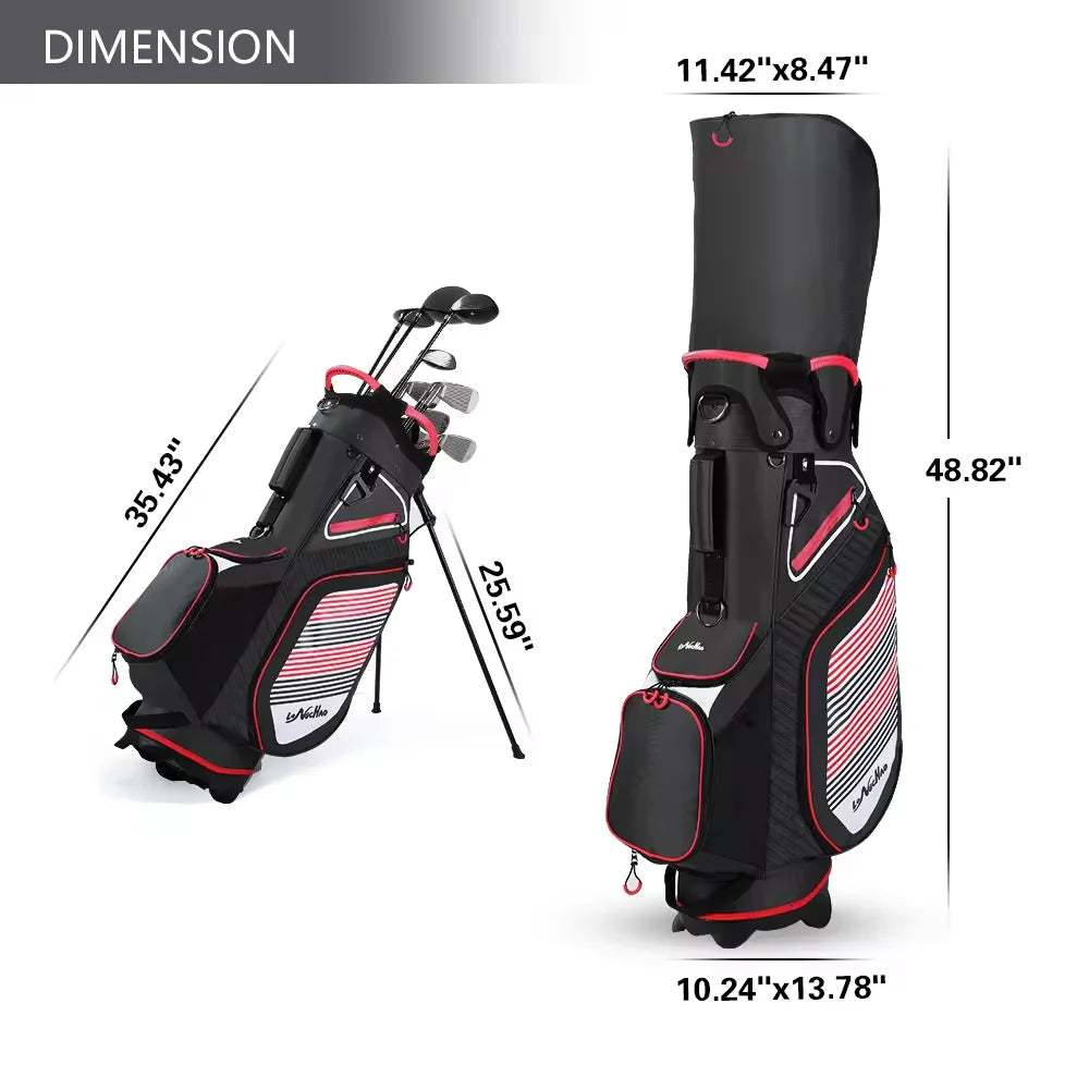 Granddragon 14 Way Custom Nylon Stand Golf Bag