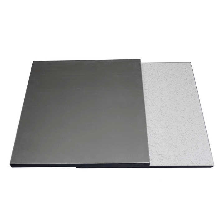 Advanced anti-static office flooring - Calcium sulfate core enhances durability 