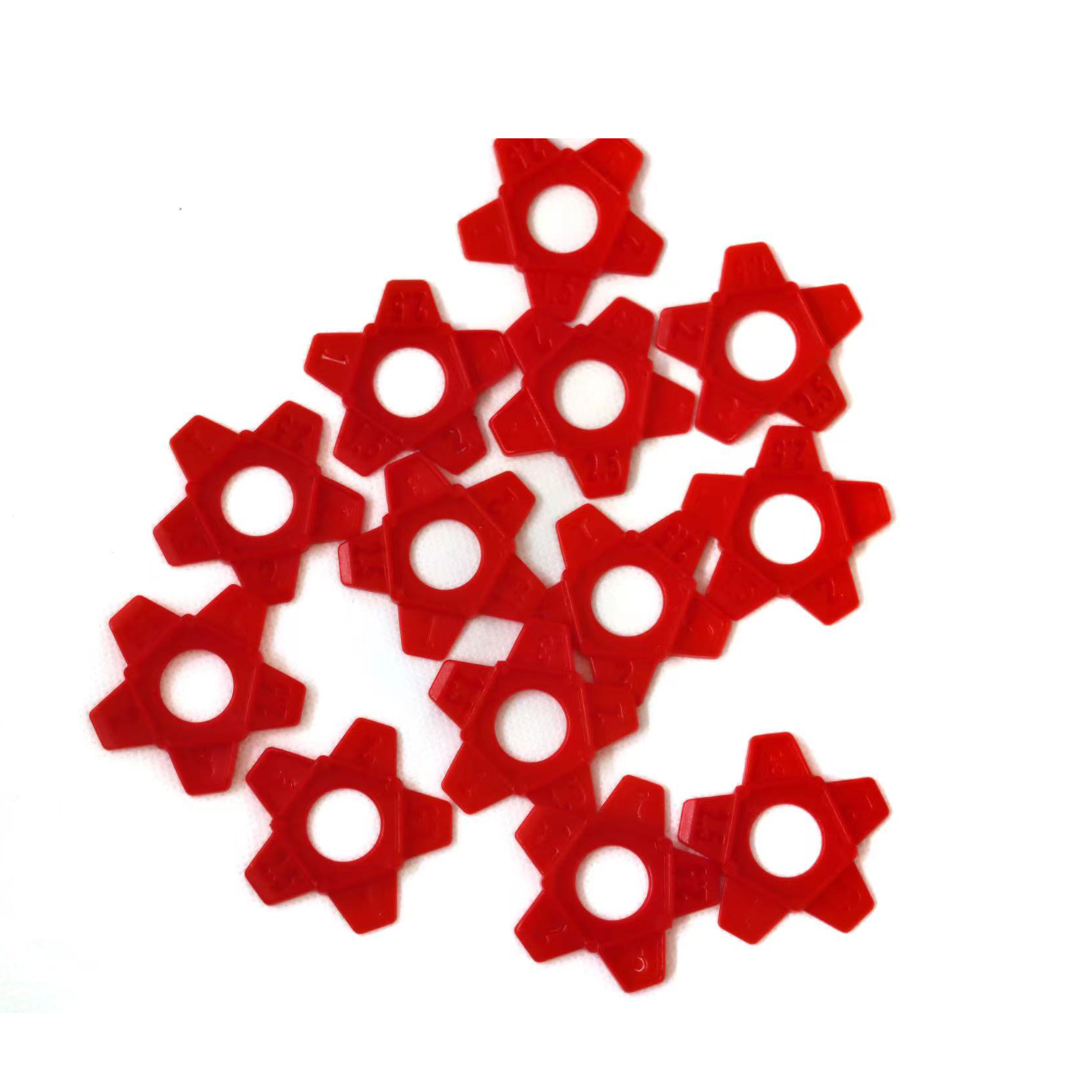 Multi-purpose, reusable, high quality plastic pads for floor tiles 