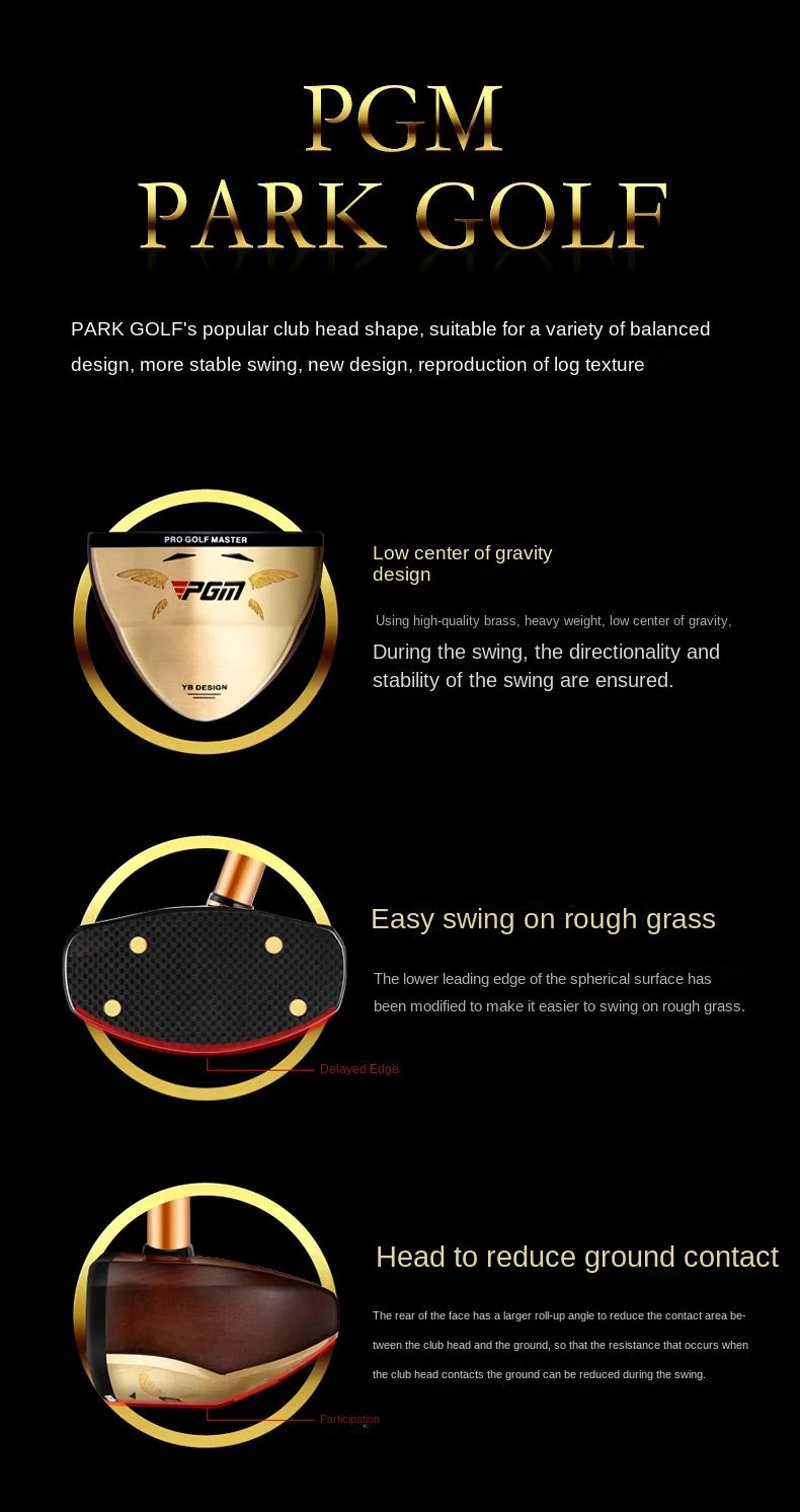 PGM Sapri Left-Handed Golf Club + Bag - Men's and Women's Fashion