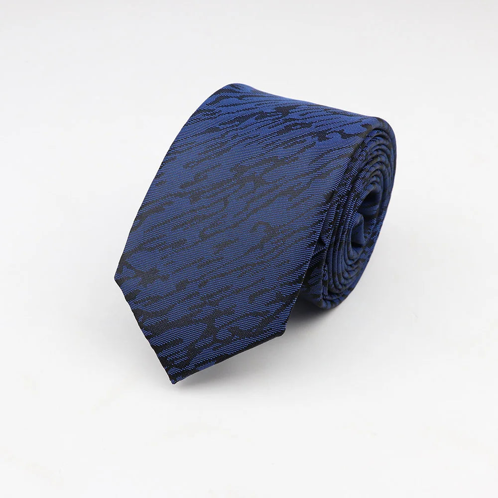 Cà Vạt Nam Công Sở Họa Tiết Thanh Lịch 6cm