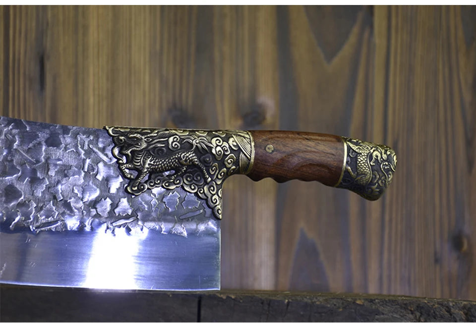 Dao Đầu Bếp Mini Sắc Bén Thủ Công Cắt Đa Năng