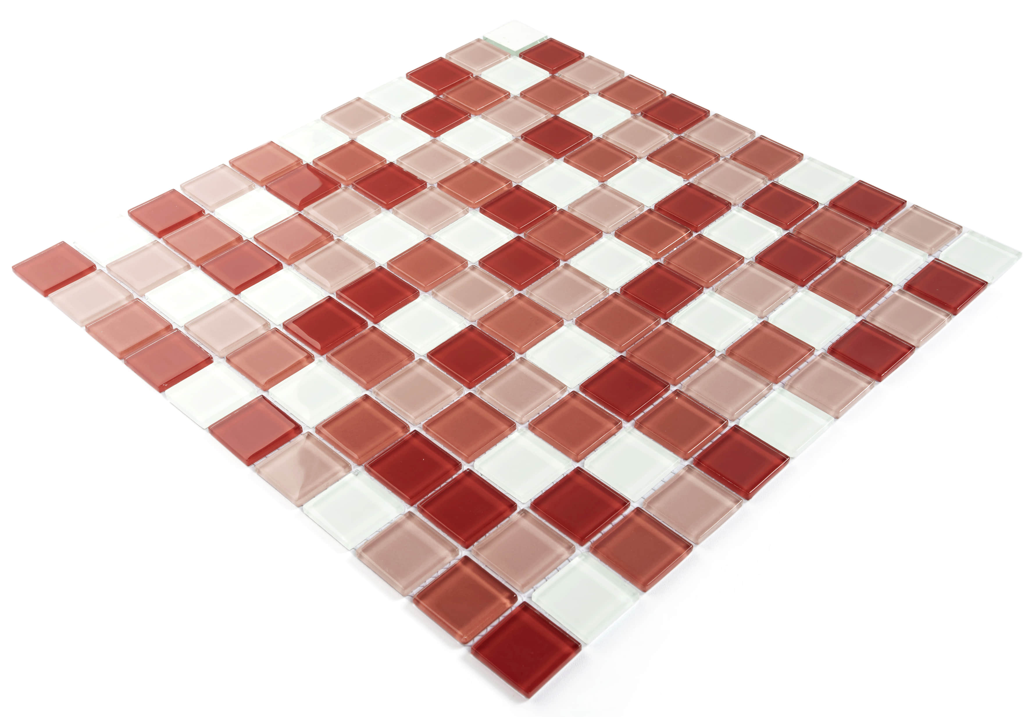 Fiberglass mosaic tiles for kitchen wall decoration, indoor swimming pool 
