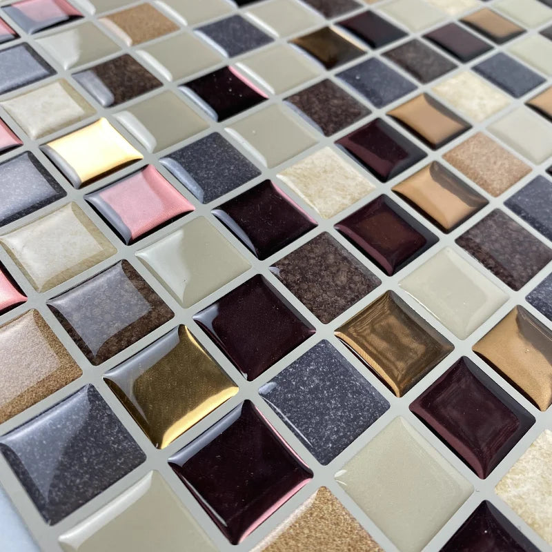 3D Waterproof Self-Adhesive Kitchen Wall Tiles 30x30cm
