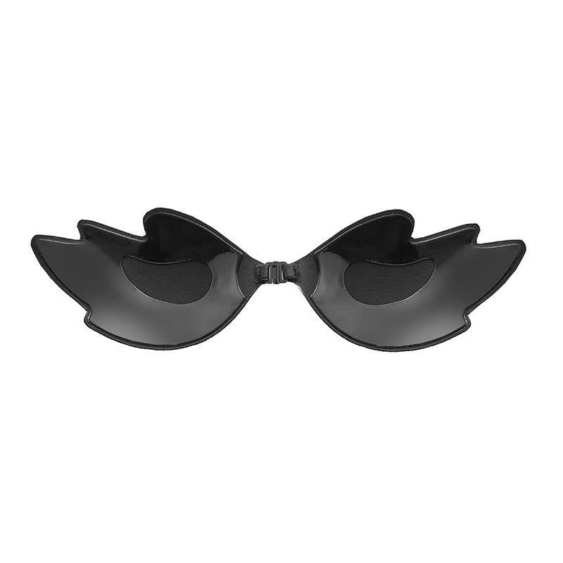 Miếng dán ngực che nhũ hoa áo ngực tàng hình Zijiang hình lá gợi cảm khóa cài phía trước silicone chống thấm nước keo dính thoáng khí - Daisan Mart