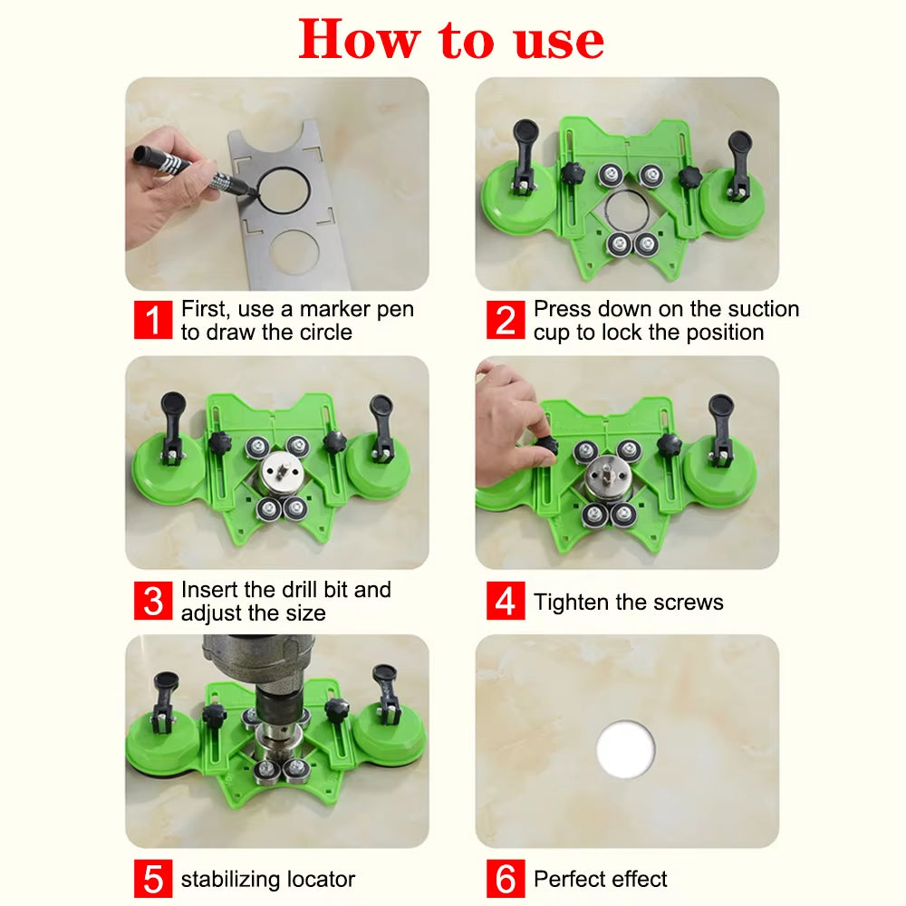 Modern Adjustable Ceramic Tile Glass Cutter Positioner 