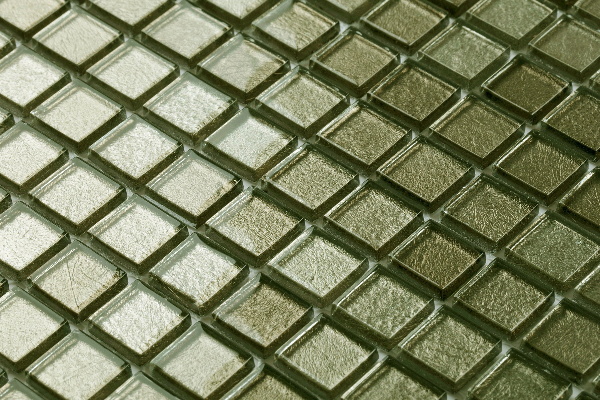 Modern glass mosaic tiles 15x15x4mm, leaf pattern tile design 