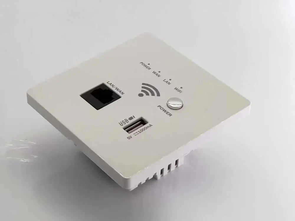 Smart 4 Color USB Fast Charging Wifi Wall Socket