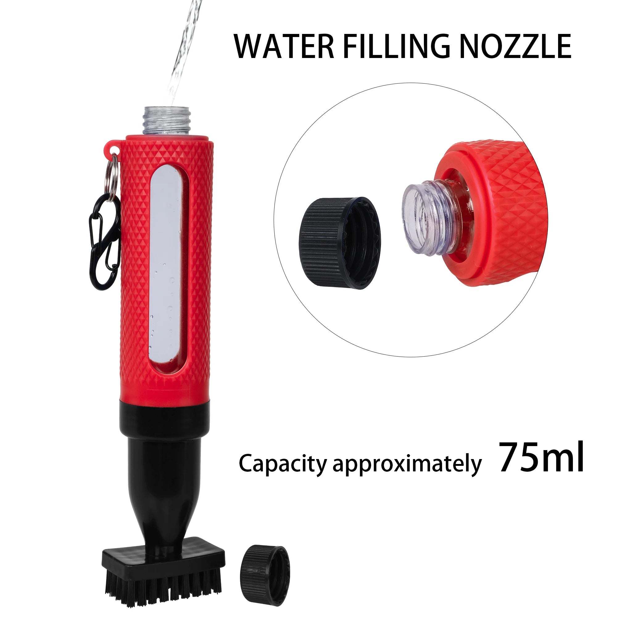 Pro Professional Red PVC Golf Club Cleaner