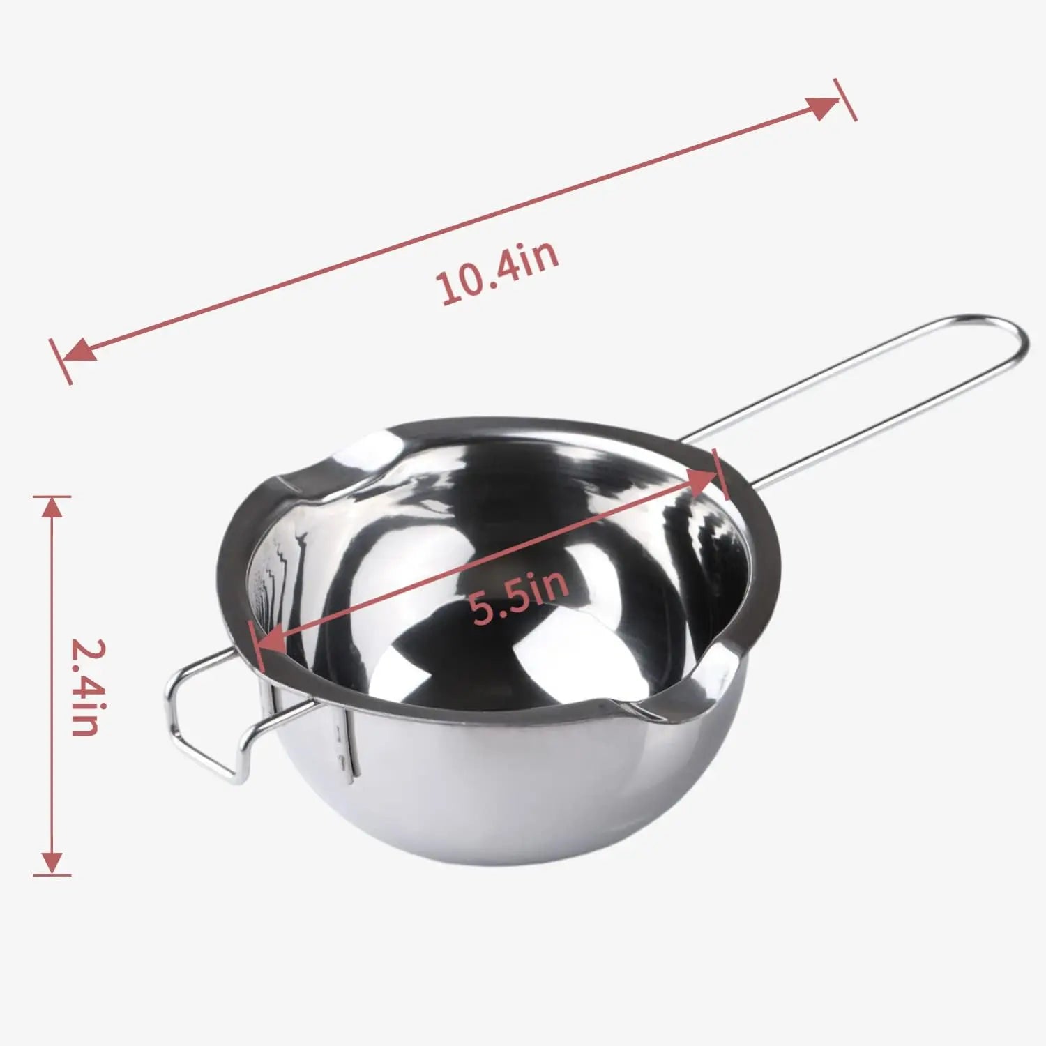 Nồi Đun Cách Thủy Inox 480ML - Tan Chảy Sô Cô La