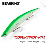 Mồi Câu Cá BEARKING PRO 175mm Nổi Chuyên Nghiệp