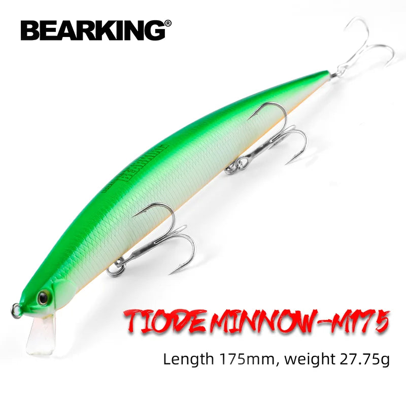 Mồi Câu Cá BEARKING PRO 175mm Nổi Chuyên Nghiệp