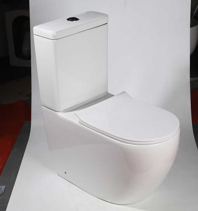 Wholesale luxury ceramic two piece toilet for bathroom