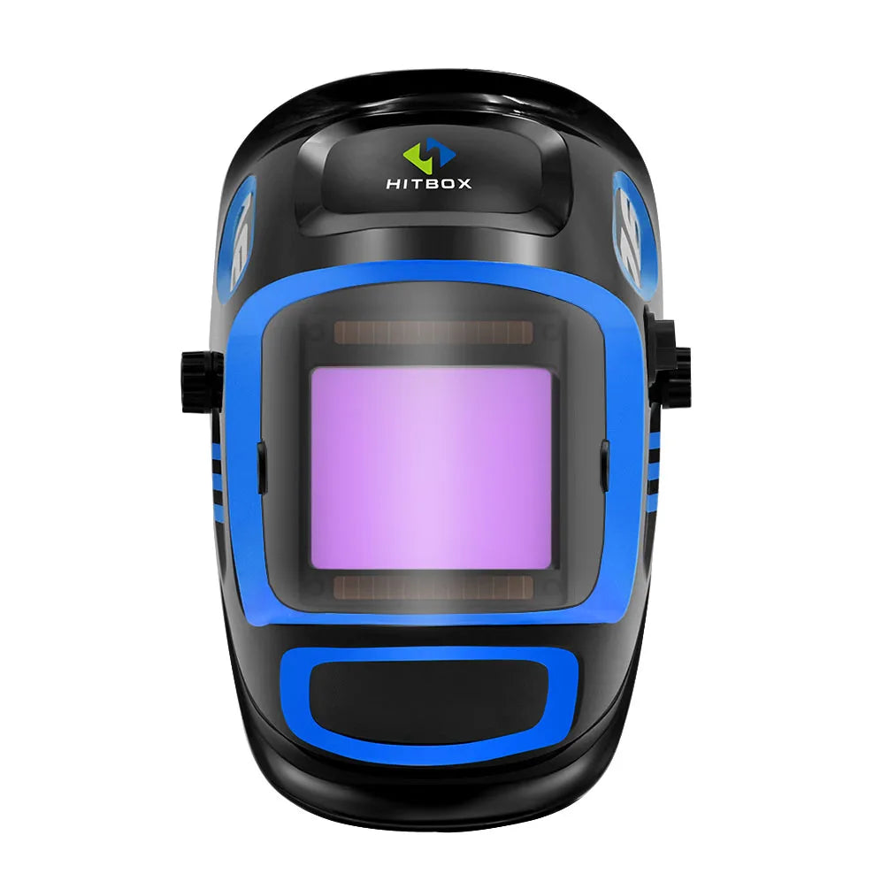 Auto Darkening Welding Helmet with Infinitely Adjustable LED Light