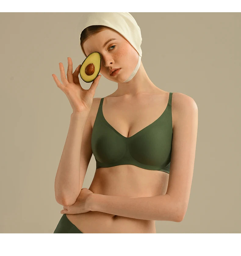 SUJIIN Ultra Thin Women's Underwire Push-Up Bra