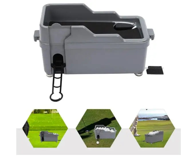 Semi-Automatic Golf Ball Dispenser for 80-100 Balls