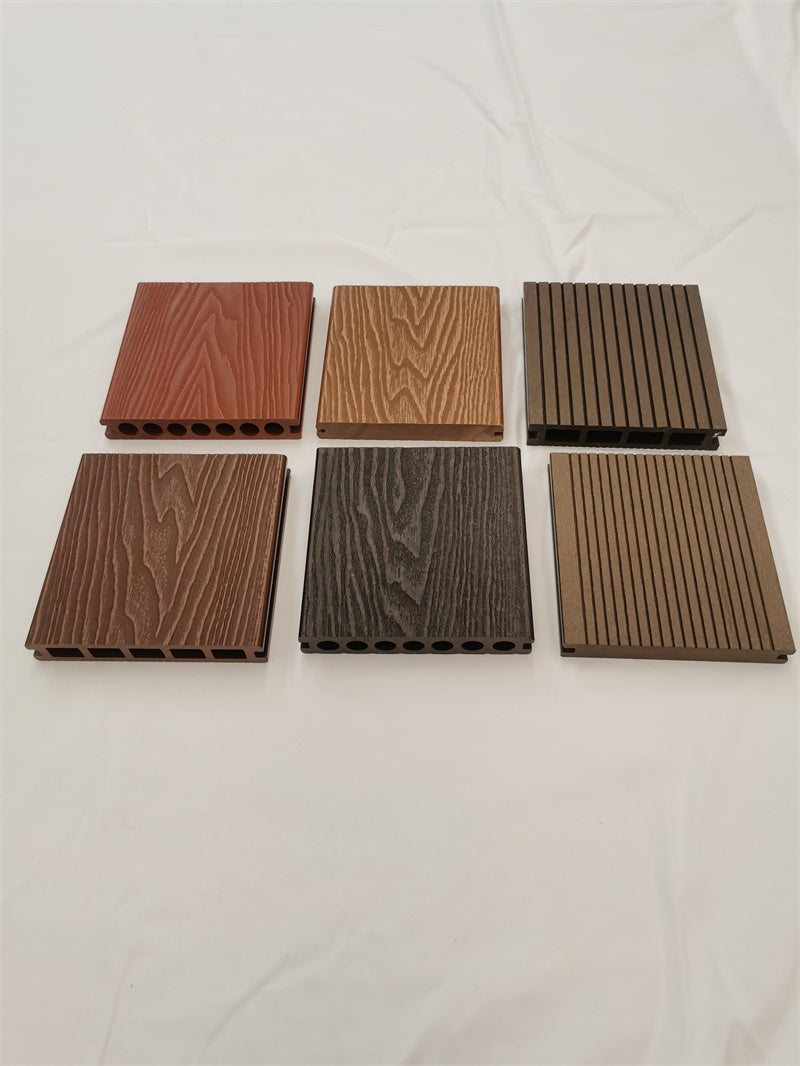Modern anti-slip, UV-resistant outdoor composite wood flooring 