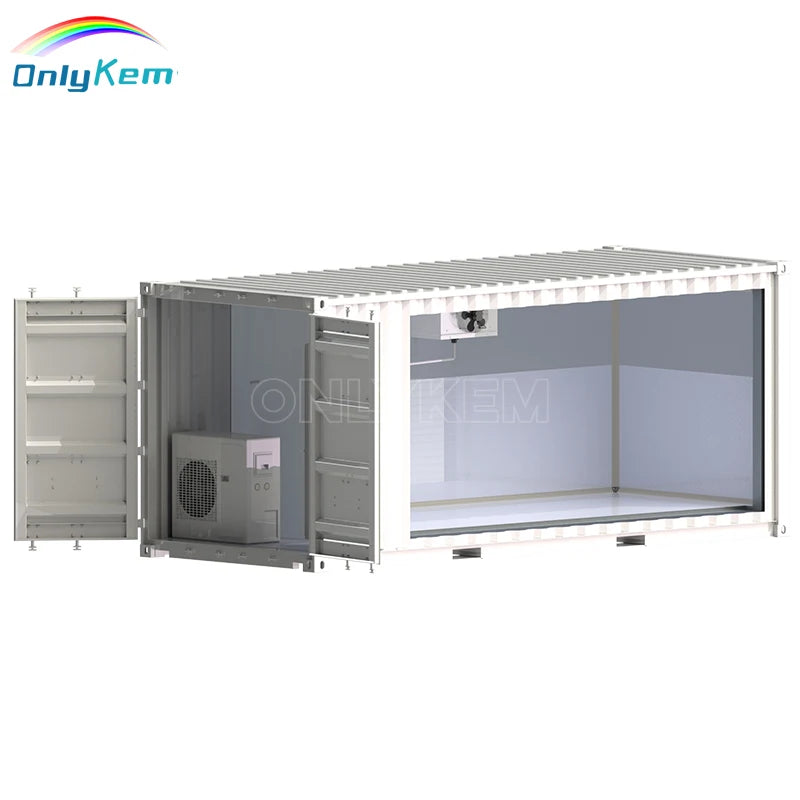 40HQ Walk-in Freezer Container 20FT Cold Storage Room with Copeland & Tecumseh Compressor Brands