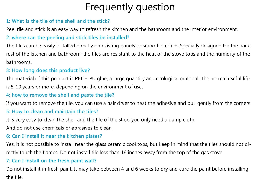 Gạch Dán Tường 3D Xám Nhạt - Vividtiles DIY Nhà Bếp