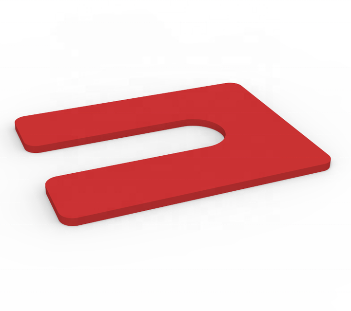 1/8'' horseshoe plastic spacer textured U shaped tile spacer window packing horseshoe shaped spacer 