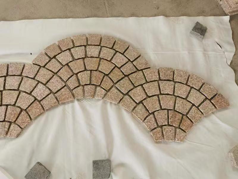 China Shandong Granite Paving Stone, Custom Graphic Design 