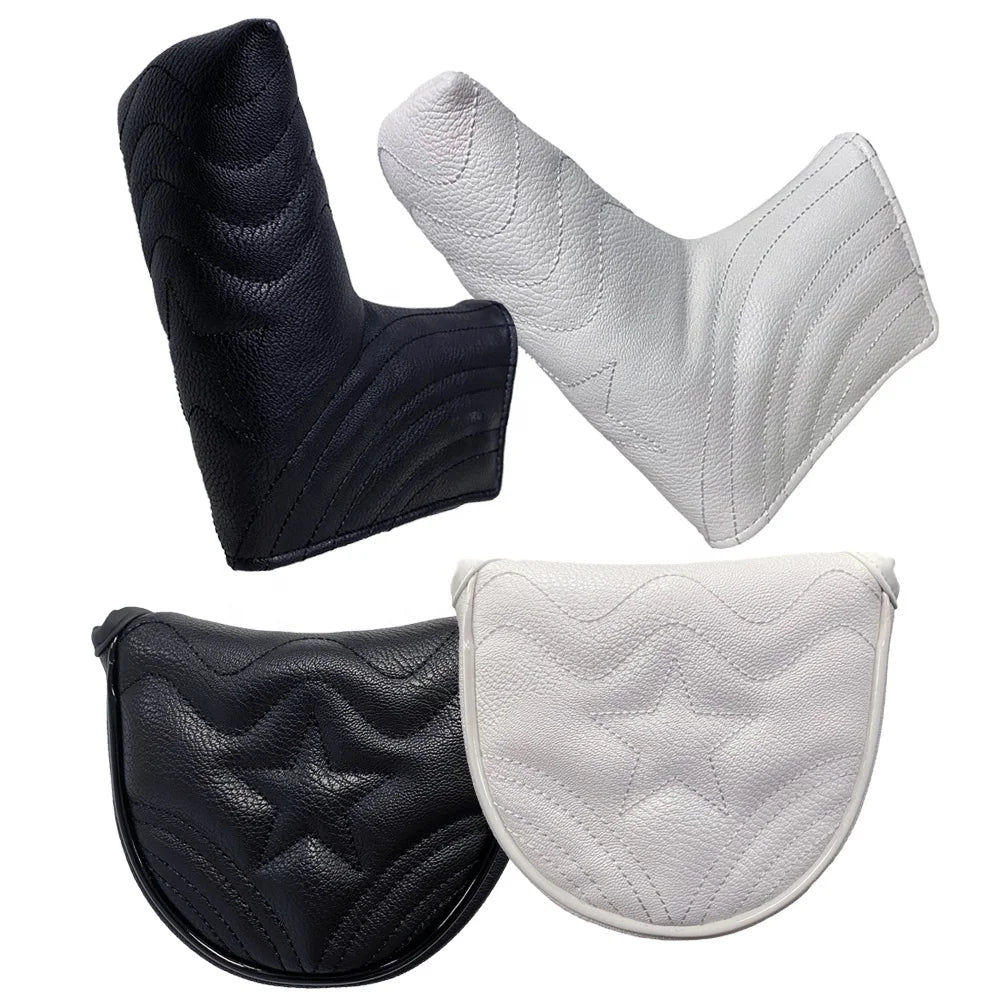 Cheap New Golf Club Covers - Blade Mallet Iron Head Covers