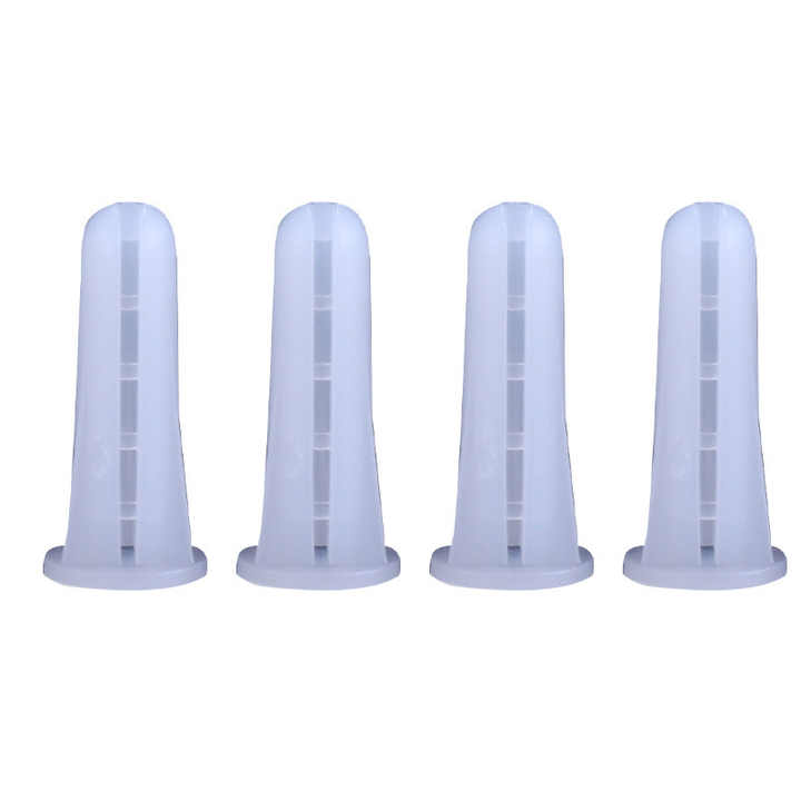 Modern Design Elehk Plastic Cone Anchor and Nylon Anchor Screw with Screw for Porcelain Tile Leveling System for Concrete 