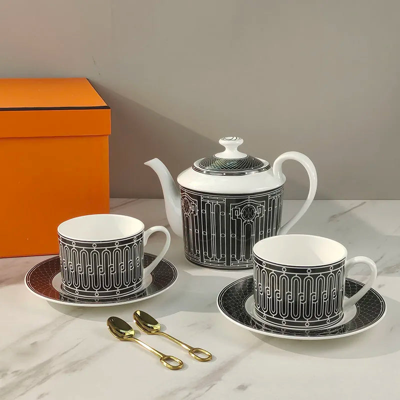 Bộ Ấm Chén Sang Trọng Tối Giản Quà Tặng Tân Gia Cưới