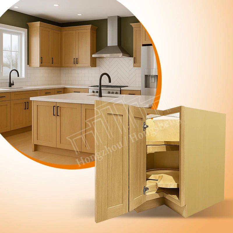 Modern Corner Kitchen Cabinets - Ready to Assemble - Free Delivery