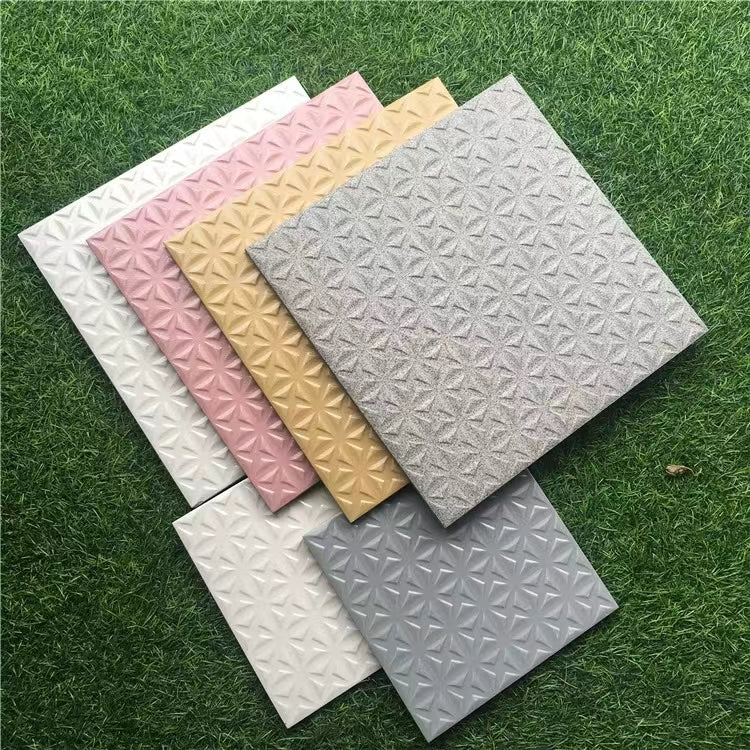 Modern 20x20 Round Outdoor Garden Tiles